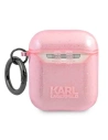 Kup Etui Karl Lagerfeld KLA2UKHGP Apple AirPods tok rózsaszín/csillogó Karl feje - KLD748PNK - {ean13} - Sklep Home Screen