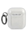 Kup Etui Karl Lagerfeld KLA2UKHGS Apple AirPods cover srebrny/silver Glitter Karl`s Head - KLD749SLV - {ean13} - Sklep Home Screen