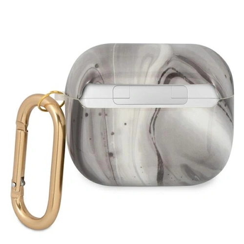 Kup Etui Guess GUA3UNMK Apple AirPods 3 cover czarny/black Marble Collection - GUE1406BLK - {ean13} - Sklep Home Screen