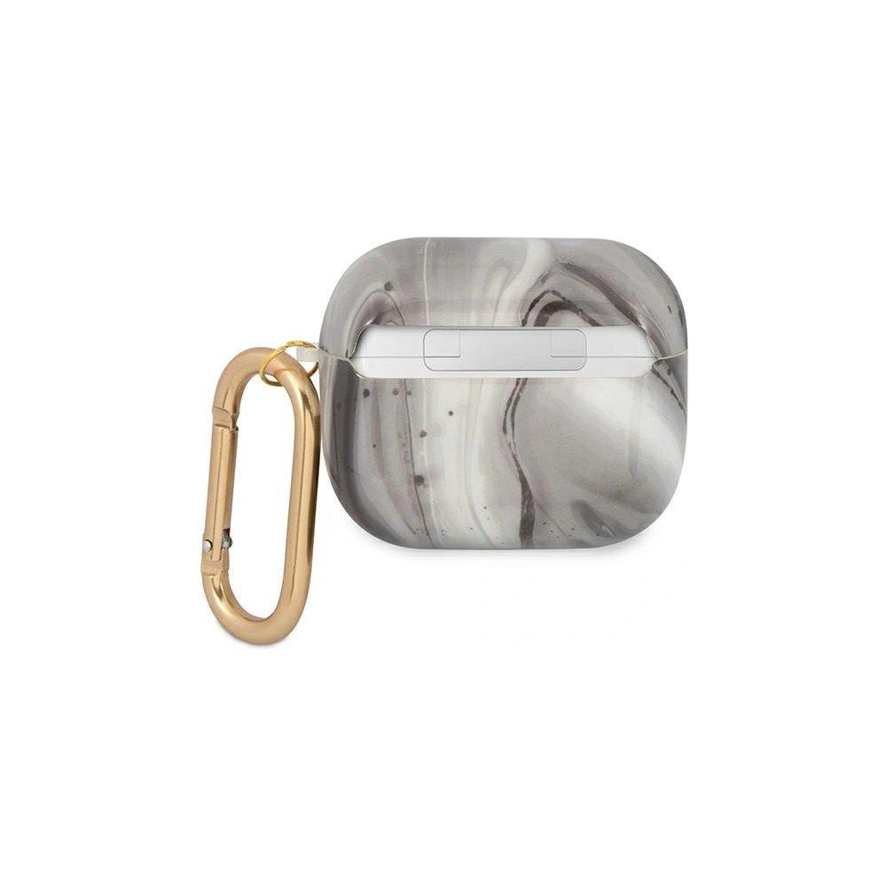 Etui Guess GUA3UNMK Apple AirPods 3 cover czarny/black Marble Collection