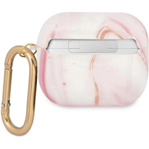 Kup Etui Guess GUA3UNMP pentru Apple AirPods 3, roz/pink Marble Collection - GUE1407PNK - {ean13} - Sklep Home Screen