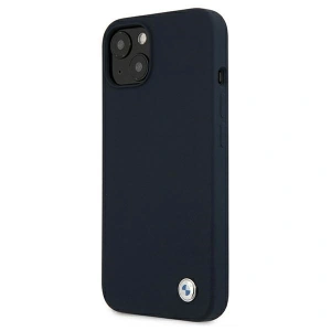 Kup BMW Apple Tasche BMHCP13SSILNA iPhone 13 mini navy/navy Hartschale Silikon Signature - BMW244NAV - {ean13} - Sklep Home Screen
