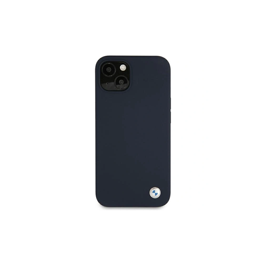 Etui BMW BMHCP13SSILNA Apple iPhone 13 mini granatowy/navy hardcase Silicone Signature