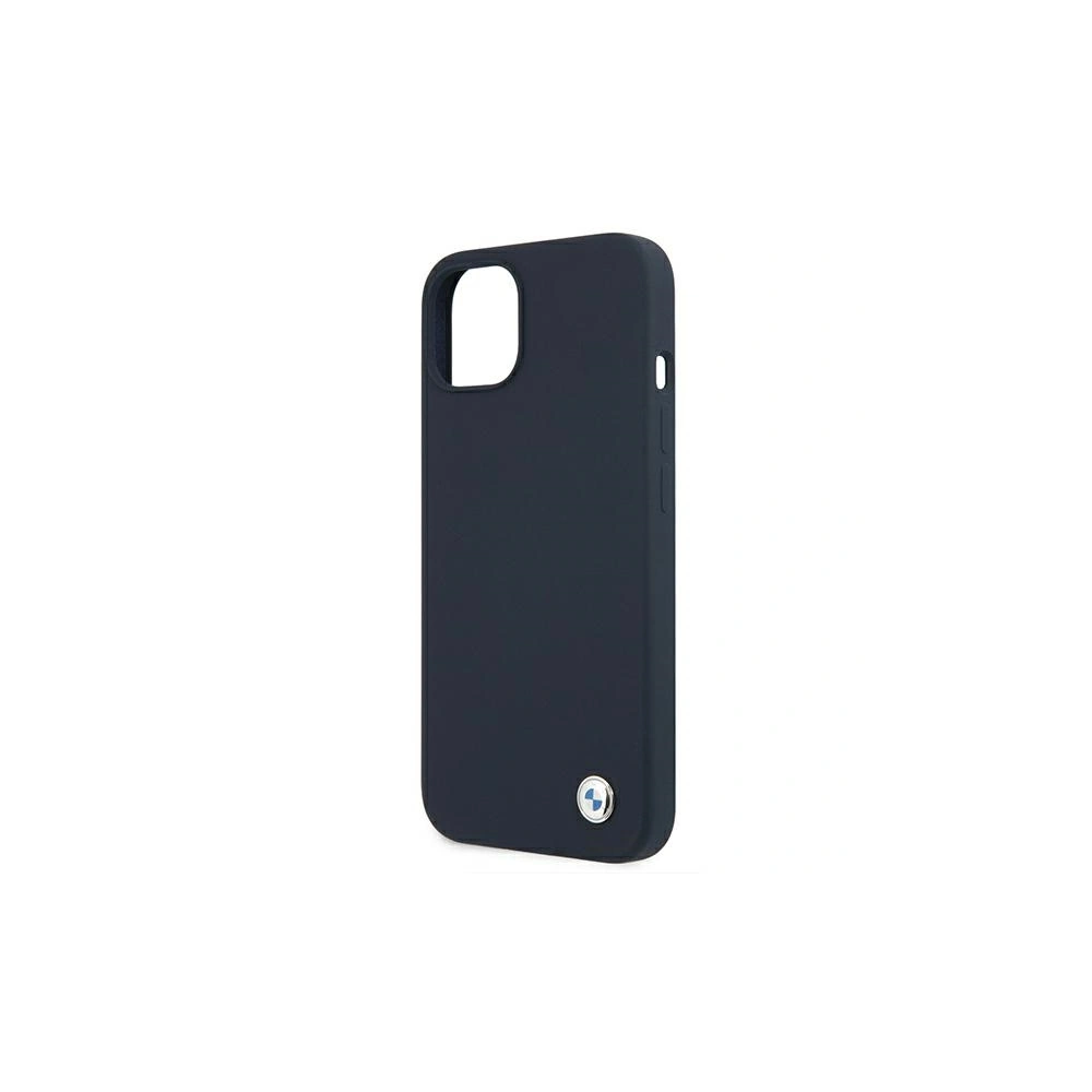 Etui BMW BMHCP13SSILNA Apple iPhone 13 mini granatowy/navy hardcase Silicone Signature