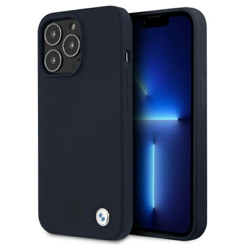 Kup Etui BMW BMHCP13XSILNA Apple iPhone 13 Pro Max bleu marin/hardcase Silicon Signature - BMW246NAV - {ean13} - Sklep Home Screen
