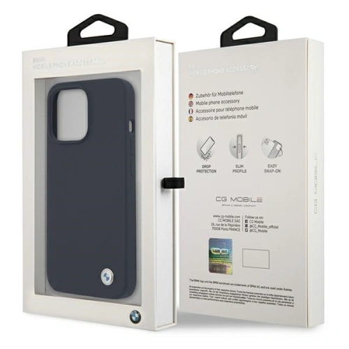 Kup Etui BMW BMHCP13XSILNA Apple iPhone 13 Pro Max sötétkék/hardcase szilikon aláírás - BMW246NAV - {ean13} - Sklep Home Screen