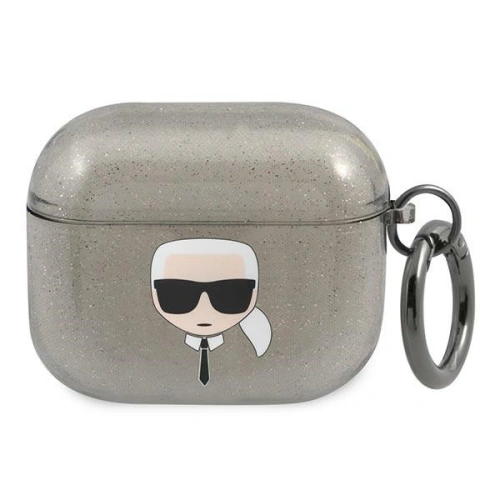 Kup Karl Lagerfeld Apple Tasche KLA3UKHGK AirPods 3 Hülle schwarz/schwarz Glitter Karl`s Head - KLD751BLK - {ean13} - Sklep Home Screen