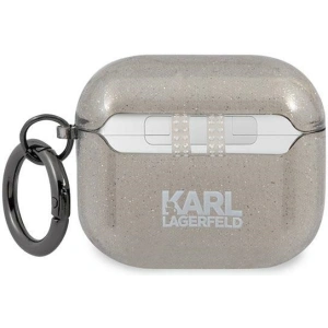 Kup Etui Karl Lagerfeld KLA3UKHGK pentru Apple AirPods 3, negru/black Glitter Karl`s Head - KLD751BLK - {ean13} - Sklep Home Screen