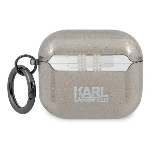 Kup Karl Lagerfeld Apple Tasche KLA3UKHGK AirPods 3 Hülle schwarz/schwarz Glitter Karl`s Head - KLD751BLK - {ean13} - Sklep Home Screen