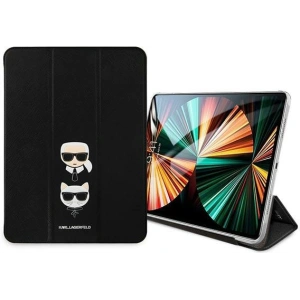 Kup Etui Karl Lagerfeld KLFC11OKCK Apple iPad Pro 11 2021 (3. generációs) Book Cover fekete/black Saffiano Karl&Choupette - KLD754BLK - {ean13} - Sklep Home Screen
