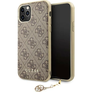 Kup Etui Guess GUHCN58GF4GBR Apple iPhone 11 Pro brązowy/brown hardcase 4G Charms Collection - GUE1409BR - {ean13} - Sklep Home Screen