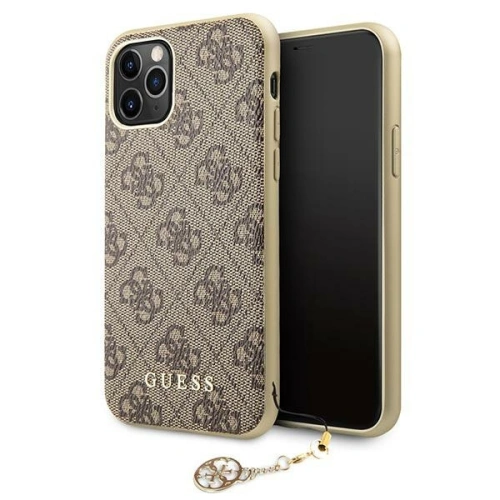 Kup Etui Guess GUHCN58GF4GBR Apple iPhone 11 Pro barna/brown hardcase 4G Charms Collection - GUE1409BR - {ean13} - Sklep Home Screen