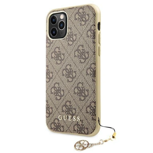 Kup Etui Guess GUHCN58GF4GBR Apple iPhone 11 Pro barna/brown hardcase 4G Charms Collection - GUE1409BR - {ean13} - Sklep Home Screen