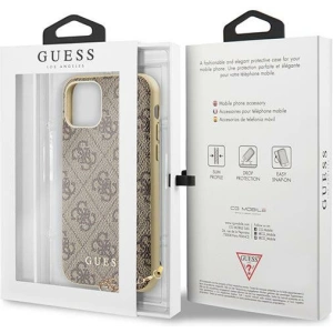 Kup Etui Guess GUHCN58GF4GBR Apple iPhone 11 Pro brązowy/brown hardcase 4G Charms Collection - GUE1409BR - {ean13} - Sklep Home Screen