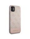 Kup Etui Guess GUHCN61G4GLPI Apple iPhone 11 różowy/pink hard case 4G Stripe Collection - GUE1410PNK - {ean13} - Sklep Home Screen