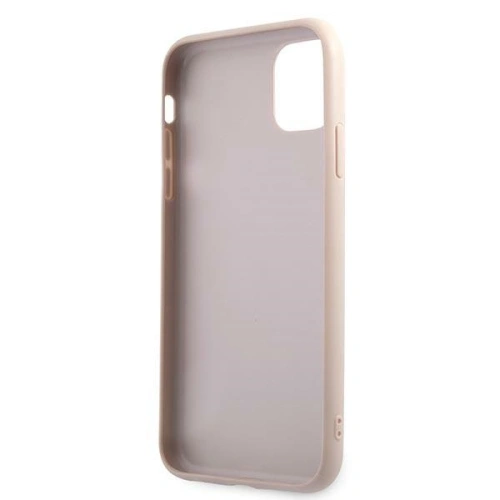 Kup Etui Guess GUHCN61G4GLPI Apple iPhone 11 różowy/pink hard case 4G Stripe Collection - GUE1410PNK - {ean13} - Sklep Home Screen
