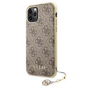 Kup Etui Guess GUHCN65GF4GBR Apple iPhone 11 Pro Max maro/brown hard case 4G Charms Collection - GUE1411BR - {ean13} - Sklep Home Screen