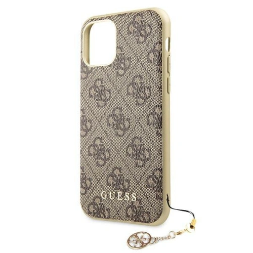 Kup Etui Guess GUHCN65GF4GBR Apple iPhone 11 Pro Max maro/brown hard case 4G Charms Collection - GUE1411BR - {ean13} - Sklep Home Screen