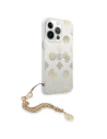 Etui Guess GUHCP13LKSPEGO Apple iPhone 13 Pro złoty/gold hardcase Peony Chain Collection