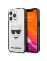 Etui Karl Lagerfeld KLHCP13LHCHCK Apple iPhone 13 Pro transparent Ikonik Choupette