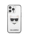 Etui Karl Lagerfeld KLHCP13LHCHCK Apple iPhone 13 Pro transparent Ikonik Choupette