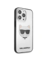 Etui Karl Lagerfeld KLHCP13LHCHCK Apple iPhone 13 Pro transparent Ikonik Choupette