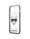 Etui Karl Lagerfeld KLHCP13LHCHCK Apple iPhone 13 Pro transparent Ikonik Choupette