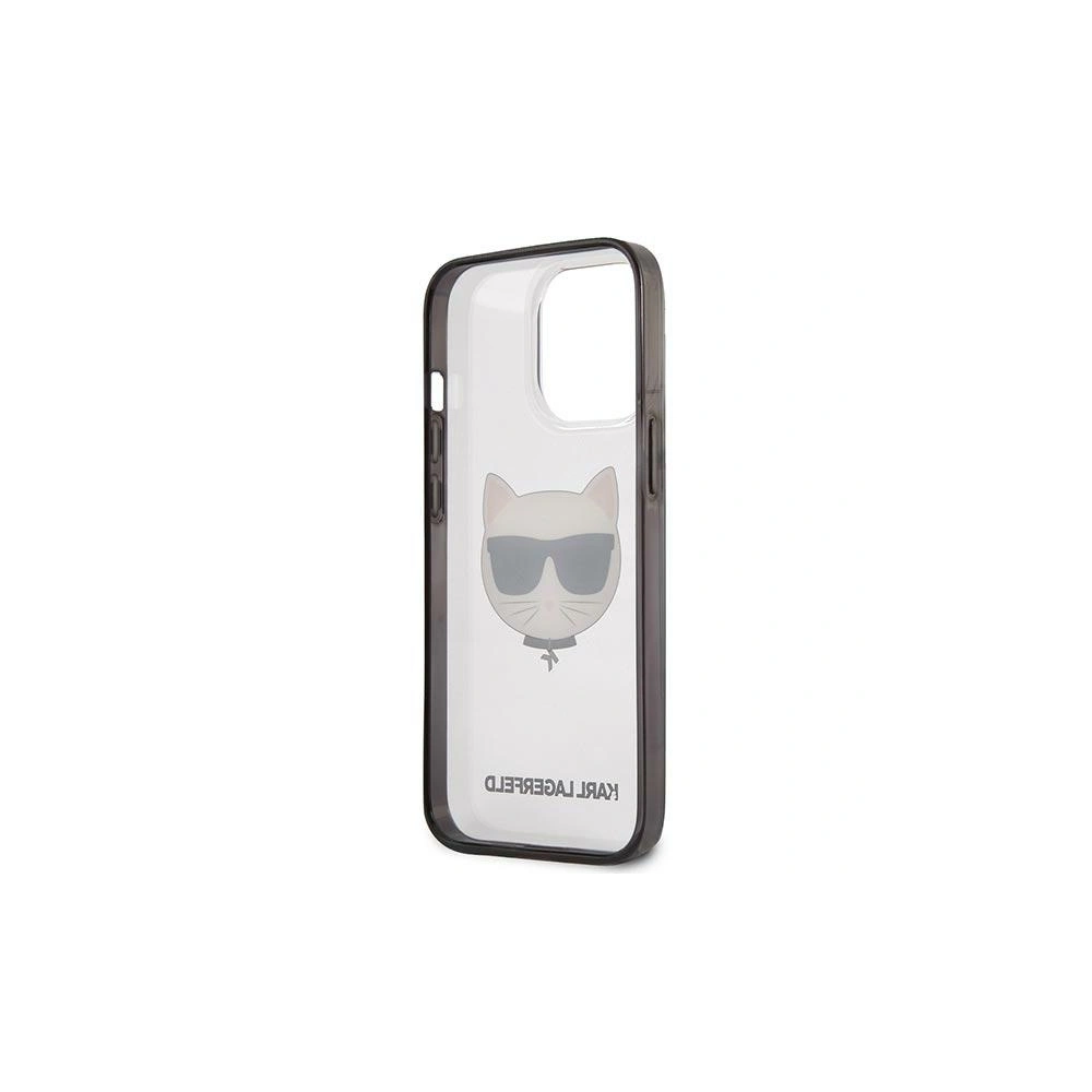 Etui Karl Lagerfeld KLHCP13LHCHCK Apple iPhone 13 Pro transparent Ikonik Choupette