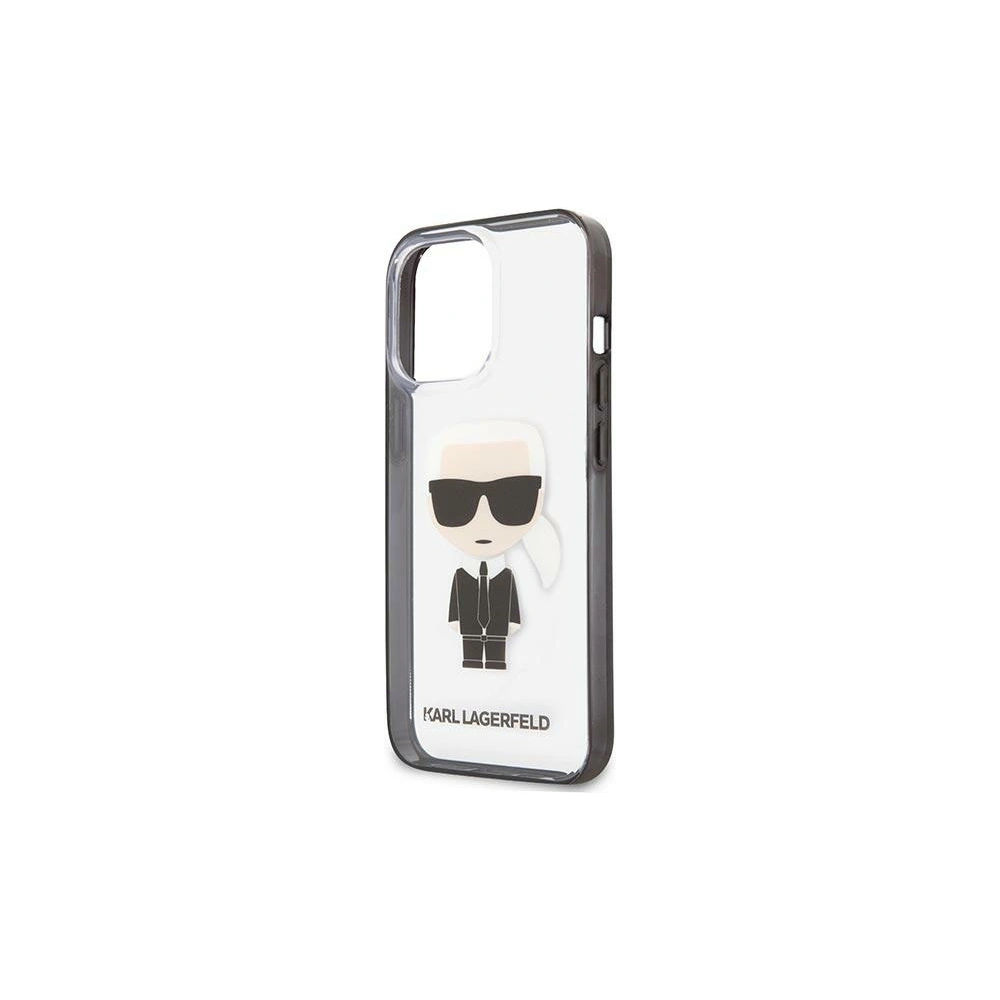 Etui Karl Lagerfeld KLHCP13LHIKCK Apple iPhone 13 Pro transparent Ikonik Karl