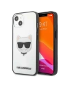 Etui Karl Lagerfeld KLHCP13SHCHCK Apple iPhone 13 mini átlátszó Ikonik Choupette