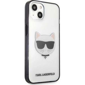 Kup Karl Lagerfeld Apple Tasche KLHCP13SHCHCK iPhone 13 mini transparent Ikonik Choupette - KLD762CL - {ean13} - Sklep Home Screen