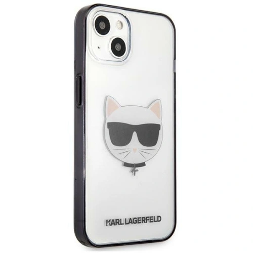 Kup Karl Lagerfeld Apple Tasche KLHCP13SHCHCK iPhone 13 mini transparent Ikonik Choupette - KLD762CL - {ean13} - Sklep Home Screen