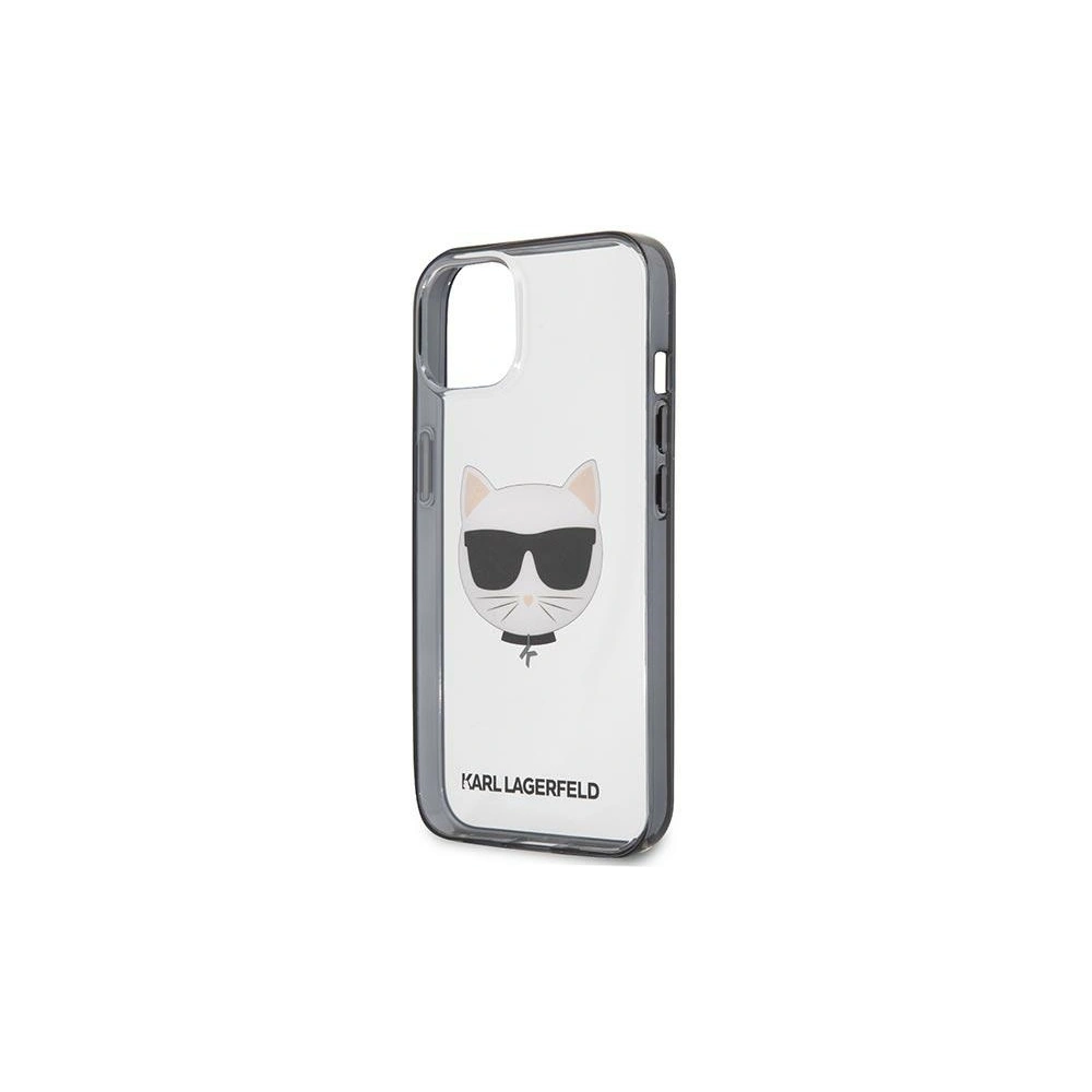 Etui Karl Lagerfeld KLHCP13SHCHCK Apple iPhone 13 mini transparent Ikonik Choupette