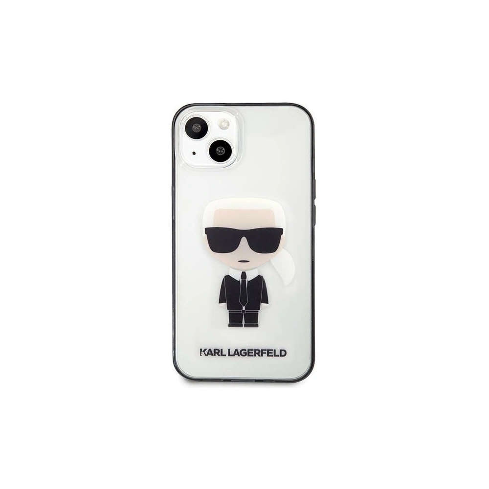 Etui Karl Lagerfeld KLHCP13SHIKCK Apple iPhone 13 mini transparent Ikonik Karl