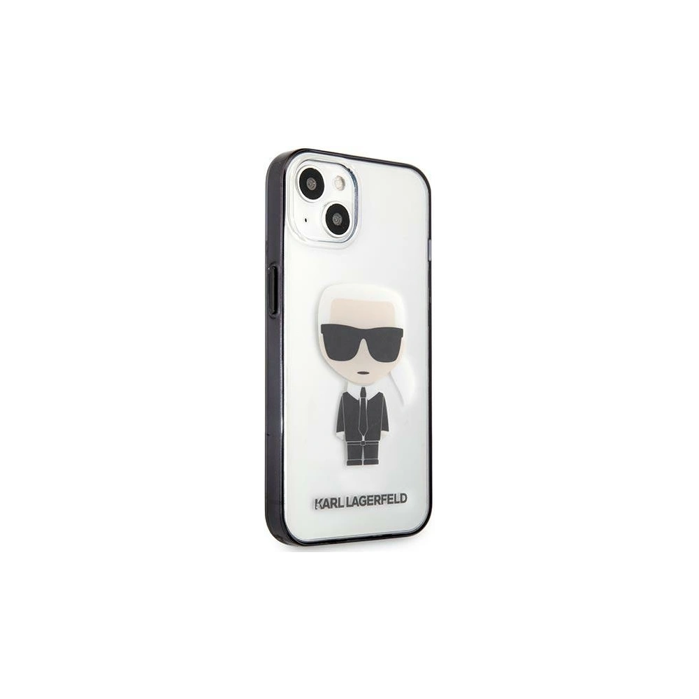 Etui Karl Lagerfeld KLHCP13SHIKCK Apple iPhone 13 mini transparent Ikonik Karl