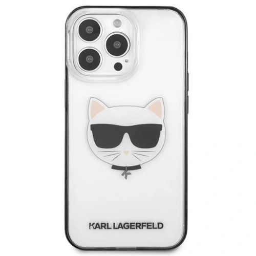 Kup Karl Lagerfeld Apple Tasche KLHCP13XHCHCK iPhone 13 Pro Max transparent Ikonik Choupette - KLD765CL - {ean13} - Sklep Home Screen