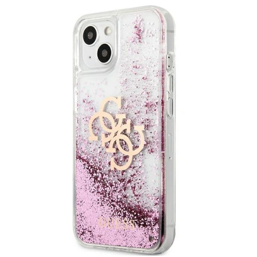 Kup Etui Guess GUHCP13MLG4GPI Apple iPhone 13 różowy/pink hardcase 4G Big Liquid Glitter - GUE1422PNK - {ean13} - Sklep Home Screen