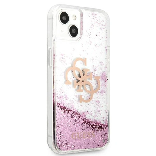 Kup Etui Guess GUHCP13MLG4GPI Apple iPhone 13 różowy/pink hardcase 4G Big Liquid Glitter - GUE1422PNK - {ean13} - Sklep Home Screen