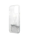 Buy Karl Lagerfeld KLHCP13XKICGLS Apple iPhone 13 Pro Max silver hardcase Liquid Glitter Karl&Choupette Head - KLD767SLV - {ean13} - Home Screen Store Europe