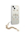 Kup Guess Apple Tasche GUHCP13SKSPEGO iPhone 13 mini gold/gold Hartschale Peony Chain Collection - GUE1427GLD - {ean13} - Sklep Home Screen