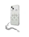 Kup Guess Apple Tasche GUHCP13SKSPESI iPhone 13 mini silber/silberne Hartschale Peony Chain Collection - GUE1428SLV - {ean13} - Sklep Home Screen