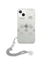 Kup Guess Apple Tasche GUHCP13SKSPESI iPhone 13 mini silber/silberne Hartschale Peony Chain Collection - GUE1428SLV - {ean13} - Sklep Home Screen