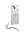Kup Guess Apple Tasche GUHCP13SKSPESI iPhone 13 mini silber/silberne Hartschale Peony Chain Collection - GUE1428SLV - {ean13} - Sklep Home Screen