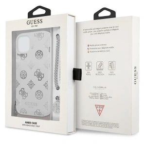 Kup Guess Apple Tasche GUHCP13SKSPESI iPhone 13 mini silber/silberne Hartschale Peony Chain Collection - GUE1428SLV - {ean13} - Sklep Home Screen