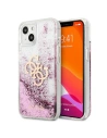 Etui Guess GUHCP13SLG4GPI Apple iPhone 13 mini růžový/pink hardcase 4G Big Liquid Glitter