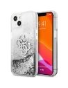 Kup Etui Guess GUHCP13SLG4GSI Apple iPhone 13 mini argintie/silver hardcase 4G Big Liquid Glitter - GUE1430SLV - {ean13} - Sklep Home Screen