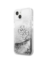 Kup Etui Guess GUHCP13SLG4GSI Apple iPhone 13 mini argintie/silver hardcase 4G Big Liquid Glitter - GUE1430SLV - {ean13} - Sklep Home Screen