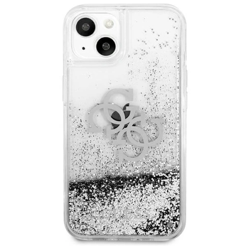 Kup Etui Guess GUHCP13SLG4GSI Apple iPhone 13 mini ezüst/silver hardcase 4G Big Liquid Glitter - GUE1430SLV - {ean13} - Sklep Home Screen