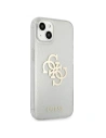 Kup Guess Apple Case GUHCP13SPCUGL4GTR iPhone 13 mini transparentes Hartschalenetui Glitter 4G Big Logo - GUE1432CL - {ean13} - Sklep Home Screen