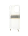 Kup Etui Guess GUHCP13XKC4GBGO Apple iPhone 13 Pro Max Carcasă transparentă din plastic 4G Curea maro Lanț de aur - GUE1433CL - {ean13} - Sklep Home Screen